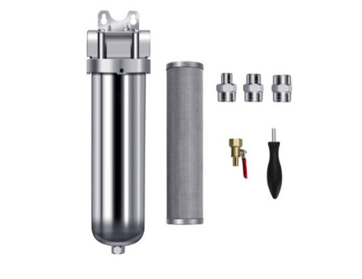 8l/H House Water Filtration 316l Stainless Steel Prefilter