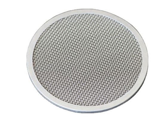 200 Micron Sintered  Metal Encased Round Mesh Filter Stainless Steel