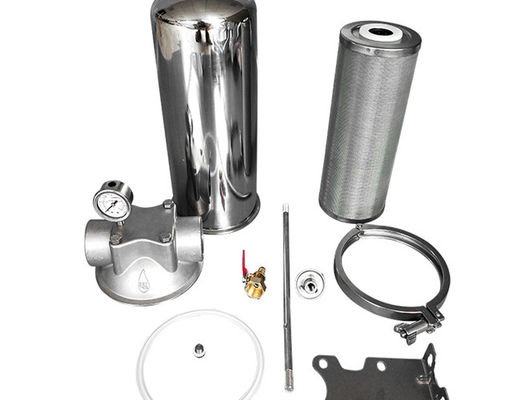 Pharmaceutical Industry Length 605mm Housing Cartridge Filter Stainless Steel 304
