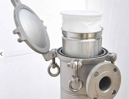 Pharmaceutical Industry Length 605mm Housing Cartridge Filter Stainless Steel 304