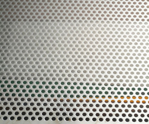 Square Hole 3mm Thick Stainless Steel Punch Plate Multipurpose Custom