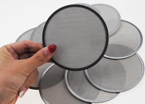 Water Treatment 80mm Diameter 365um Fine Filter Mesh