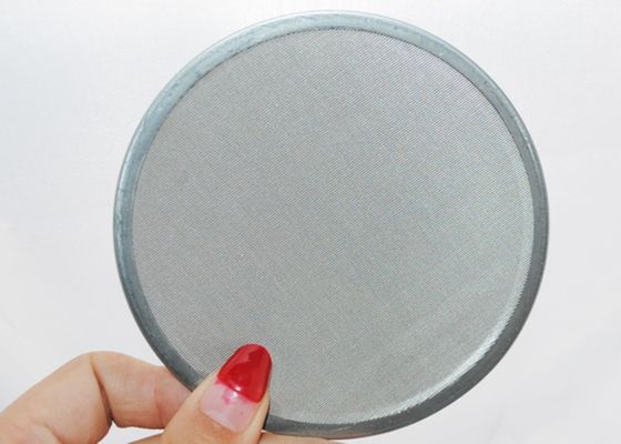 Double Layer Edge 35um 304 Stainless Steel Filter Disc Multi Specification Fine Hole