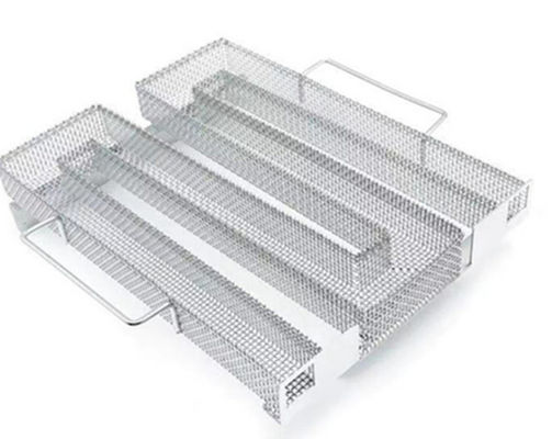 Handle Cleaning 30cm Stainless Steel Sink Basket 304 316 316l Mesh Frame