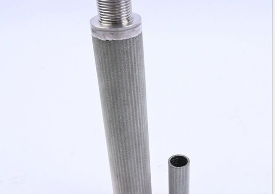 Industrial 5 Micron Stainless Steel Candle Filter Sintered Element