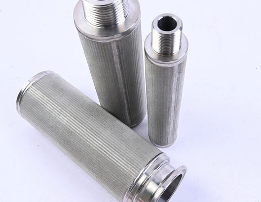 Industrial 5 Micron Stainless Steel Candle Filter Sintered Element