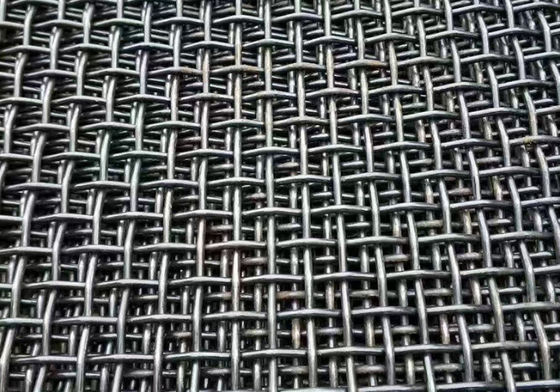 Manganese Steel 1mm Mining Screen Mesh Welding Square Hole