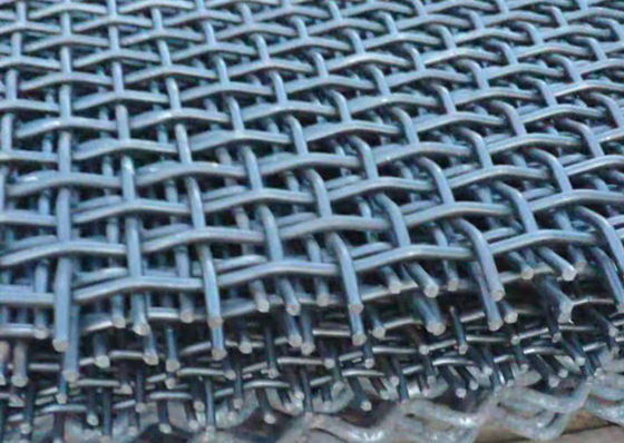 Manganese Steel 1mm Mining Screen Mesh Welding Square Hole