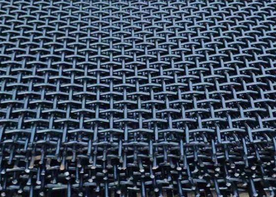 Manganese Steel 1mm Mining Screen Mesh Welding Square Hole
