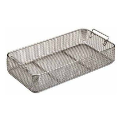 Customized Color Stainless Steel Mesh Tray Corrosion Resistance With Drop Handles