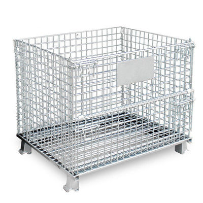 Ultra Large Capacity Mesh Storage Cage Strong Bearing Capacity Stainless Steel 304