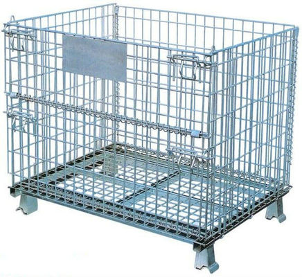 Ultra Large Capacity Mesh Storage Cage Strong Bearing Capacity Stainless Steel 304