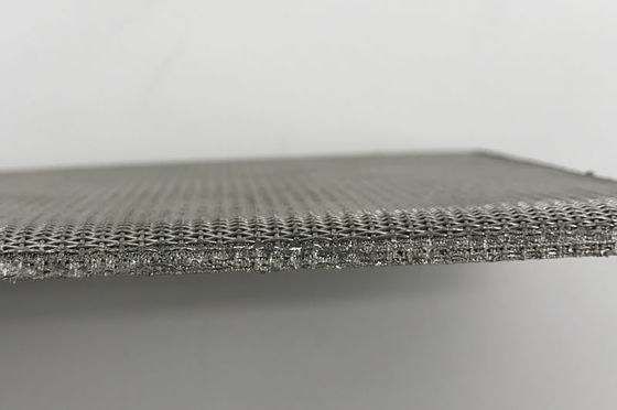 5 Layers Non Fraying Sintered Wire Mesh 304 316 Stainless Steel