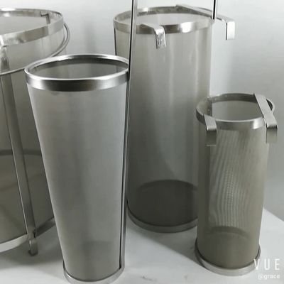 Food Grade 304 Stainless Steel Hop Filter Customized Width